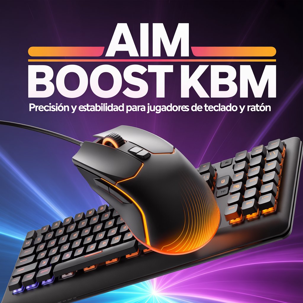 AIM BOOST KBM: teclado y ratón gaming con iluminación