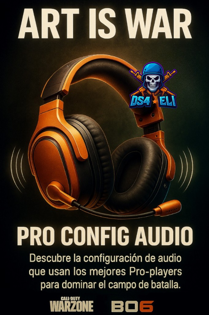 ART IS WAR: auriculares gaming y configuración de audio Pro