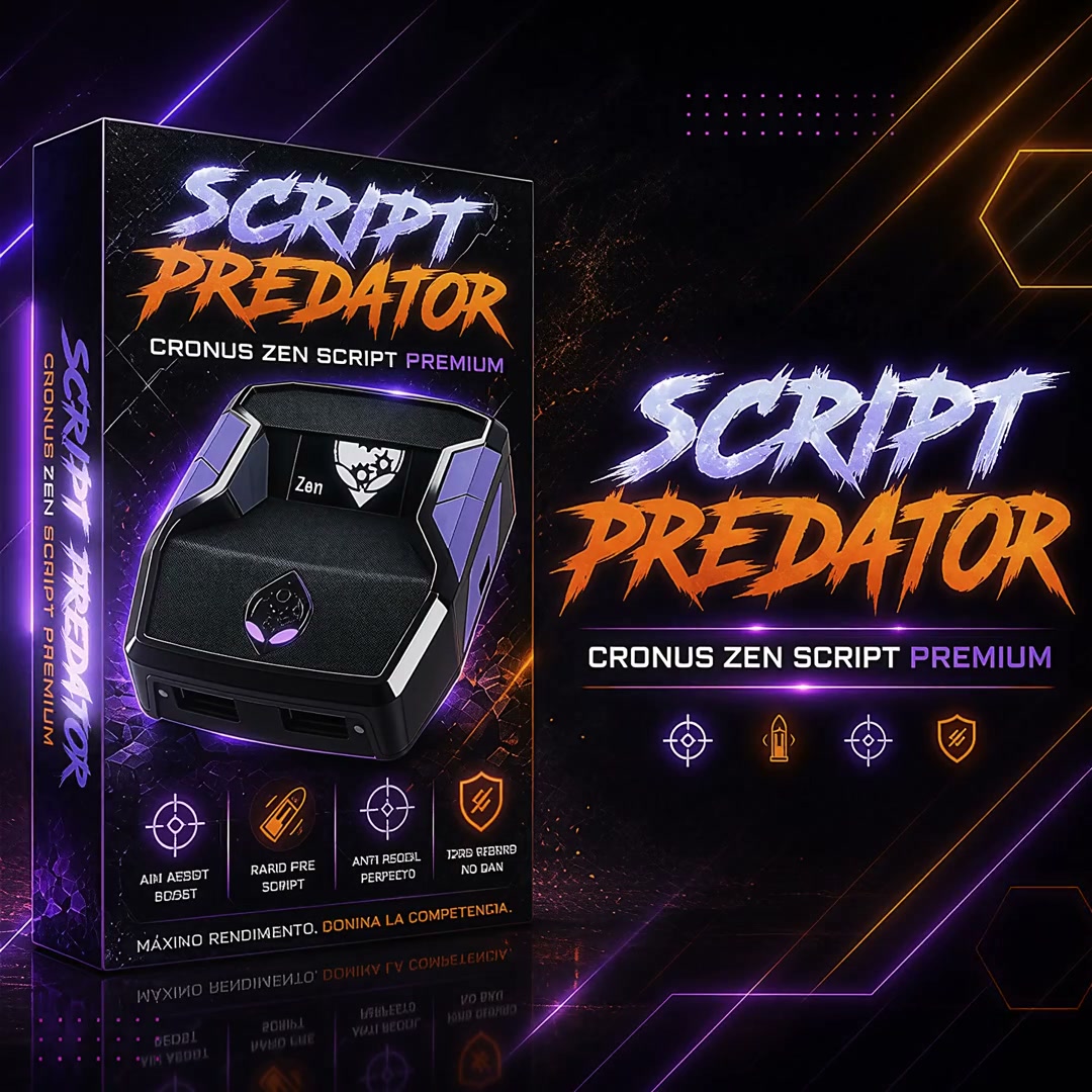 Cronus Script Predator: vista del script en acción